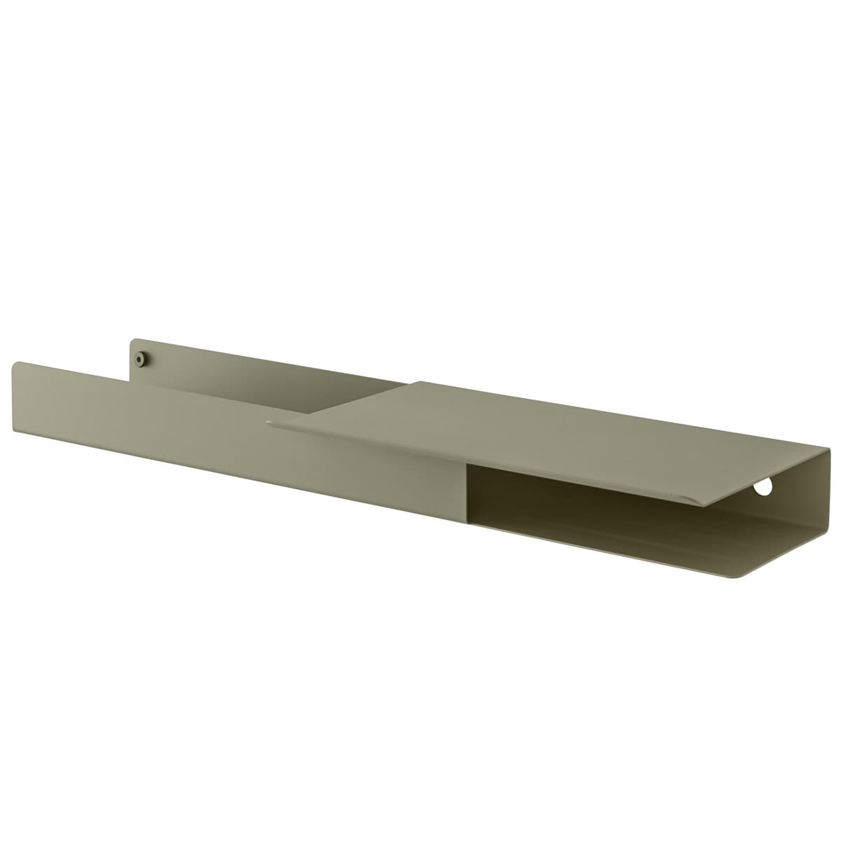 Muuto Folded Wandplank Laag Olijf