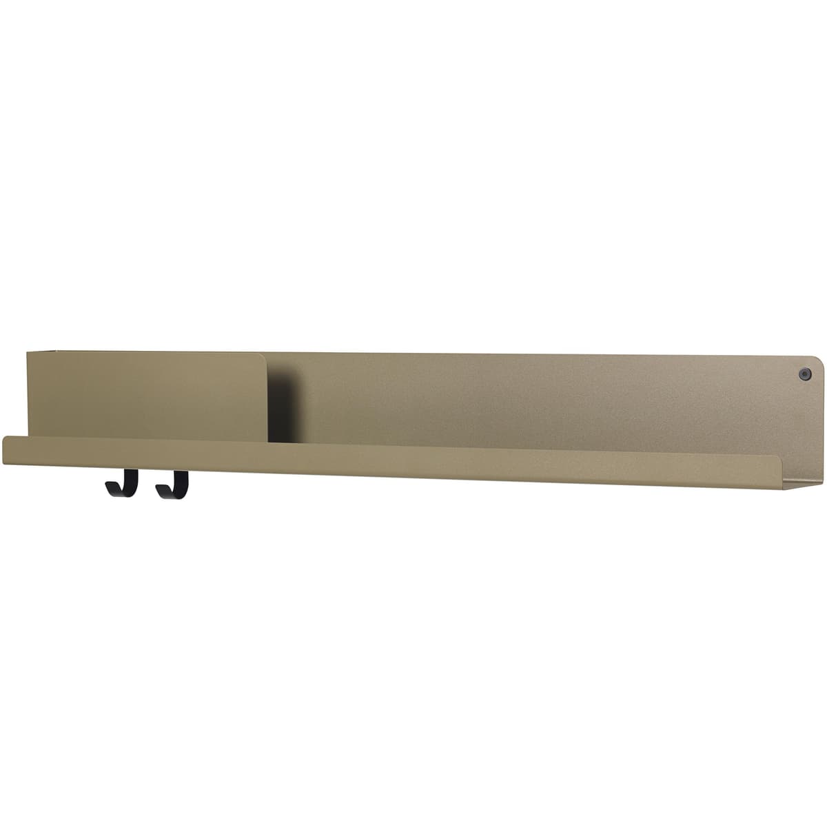 Muuto Folded Wandplank Large Olijfgroen