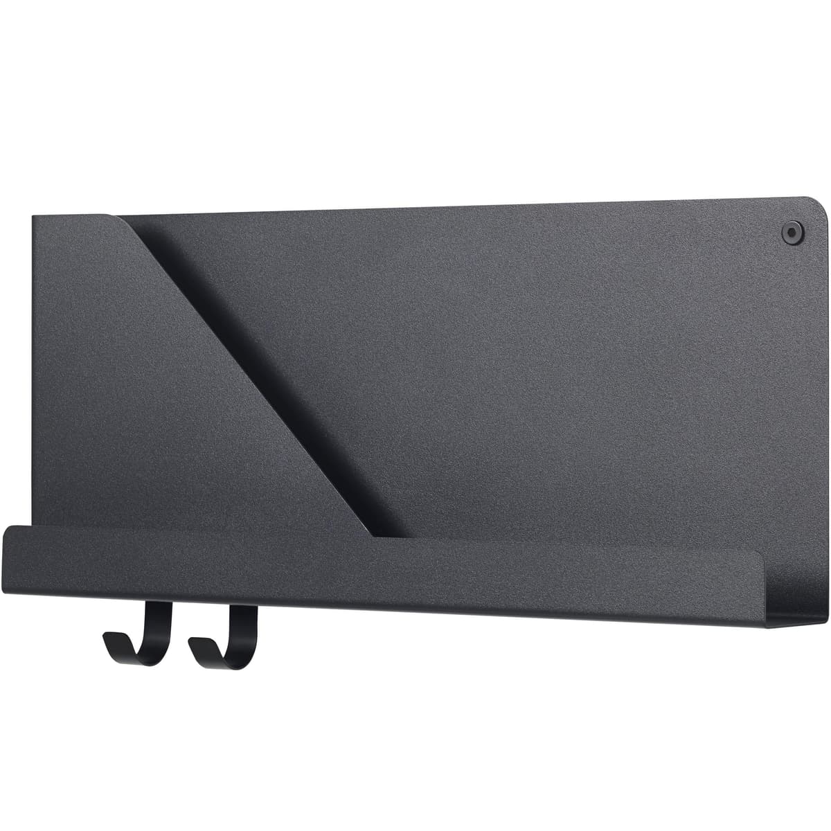 Muuto Folded Wandplank Small Zwart