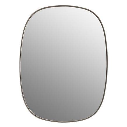 Muuto Framed Spiegel Small Roze Normaal Glas