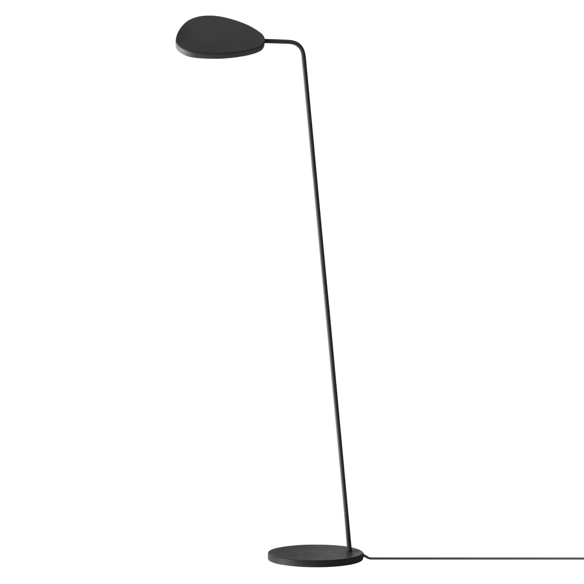 Muuto Leaf Vloerlamp LED Zwart