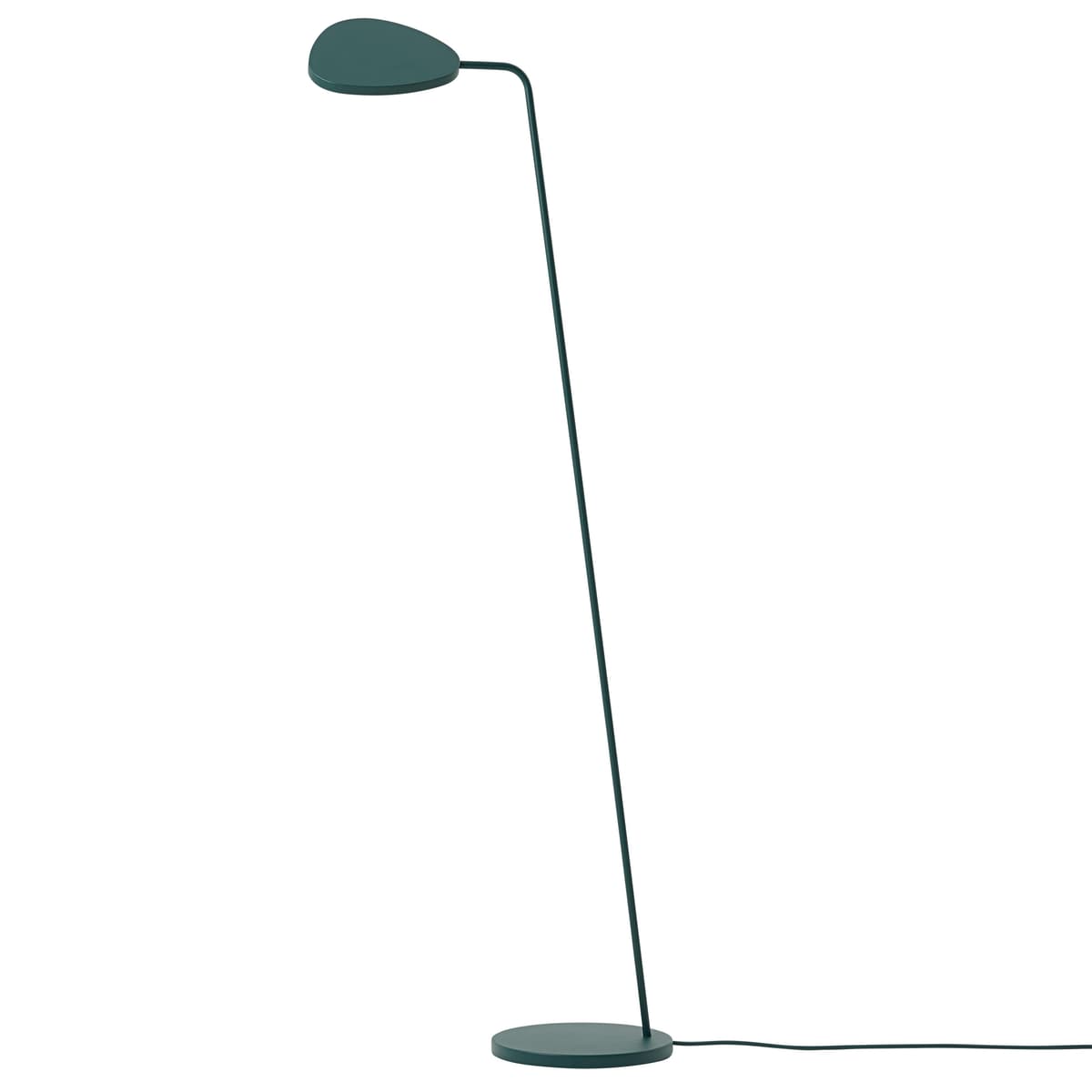 Muuto Leaf Vloerlamp LED Donkergroen