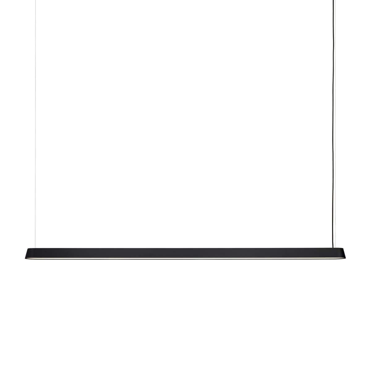 Muuto Linear Hanglamp Large LED Zwart