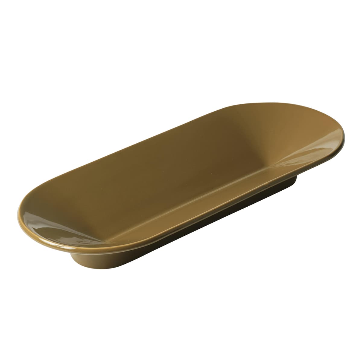 Muuto Mere Fruitschaal 51,5x21,5 Bruin/groen