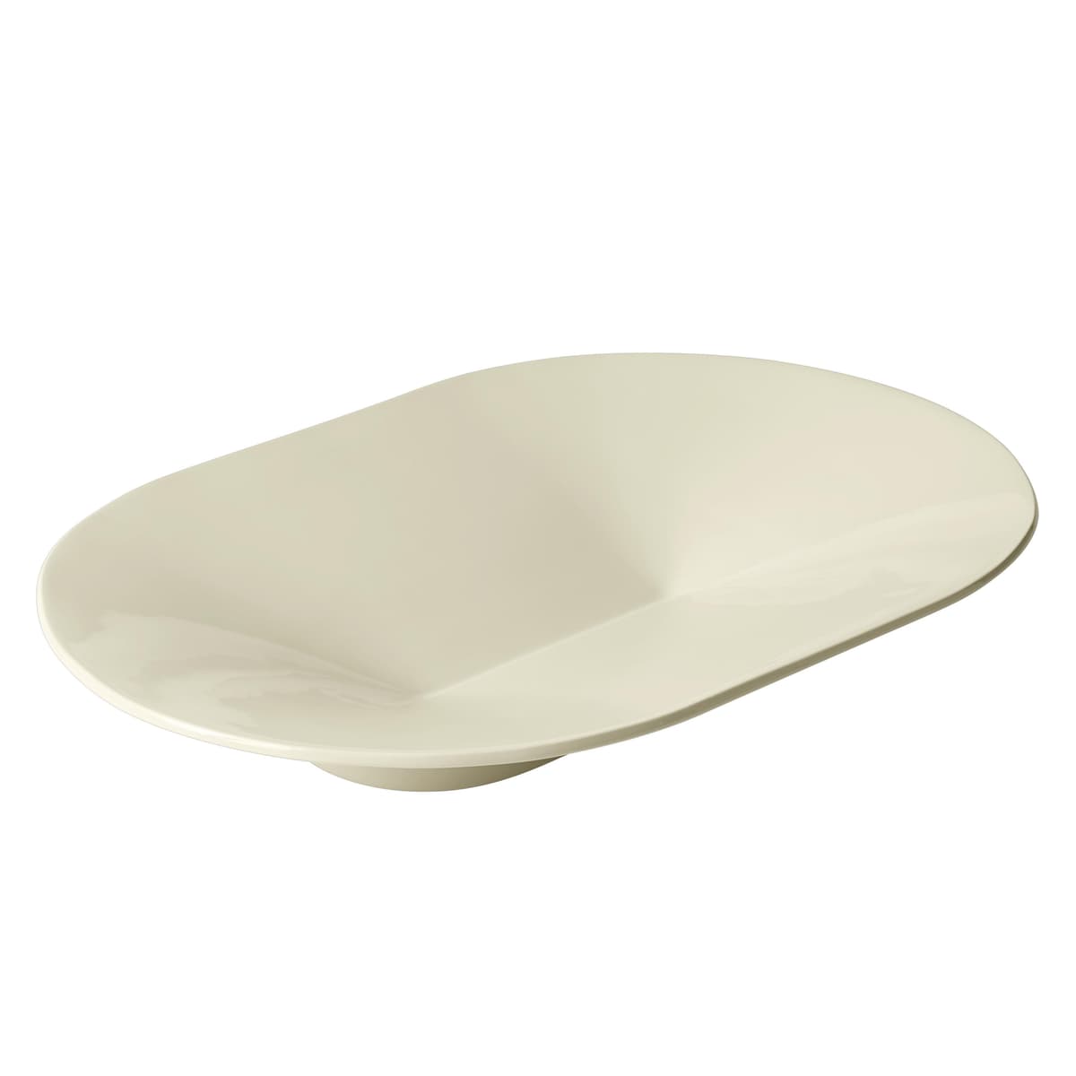 Muuto Mere Fruitschaal 52x36 Gebroken Wit