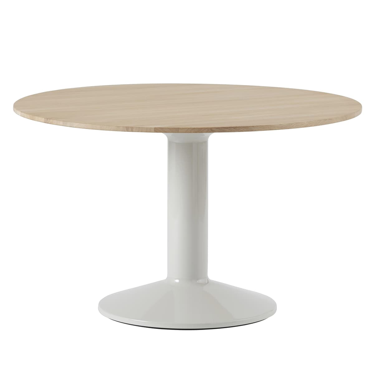 Muuto Midst Eettafel 120 Geolied Eiken Grijze Voet
