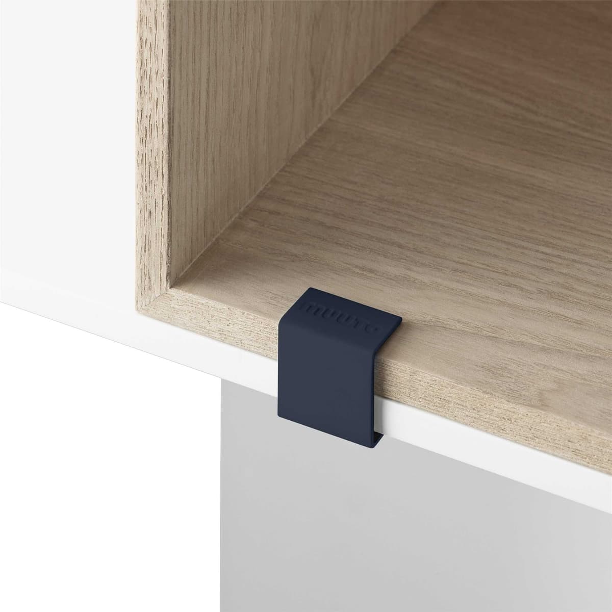 Muuto Mini Stacked 2.0 Kast Clips Set Van 5 Donkerblauw