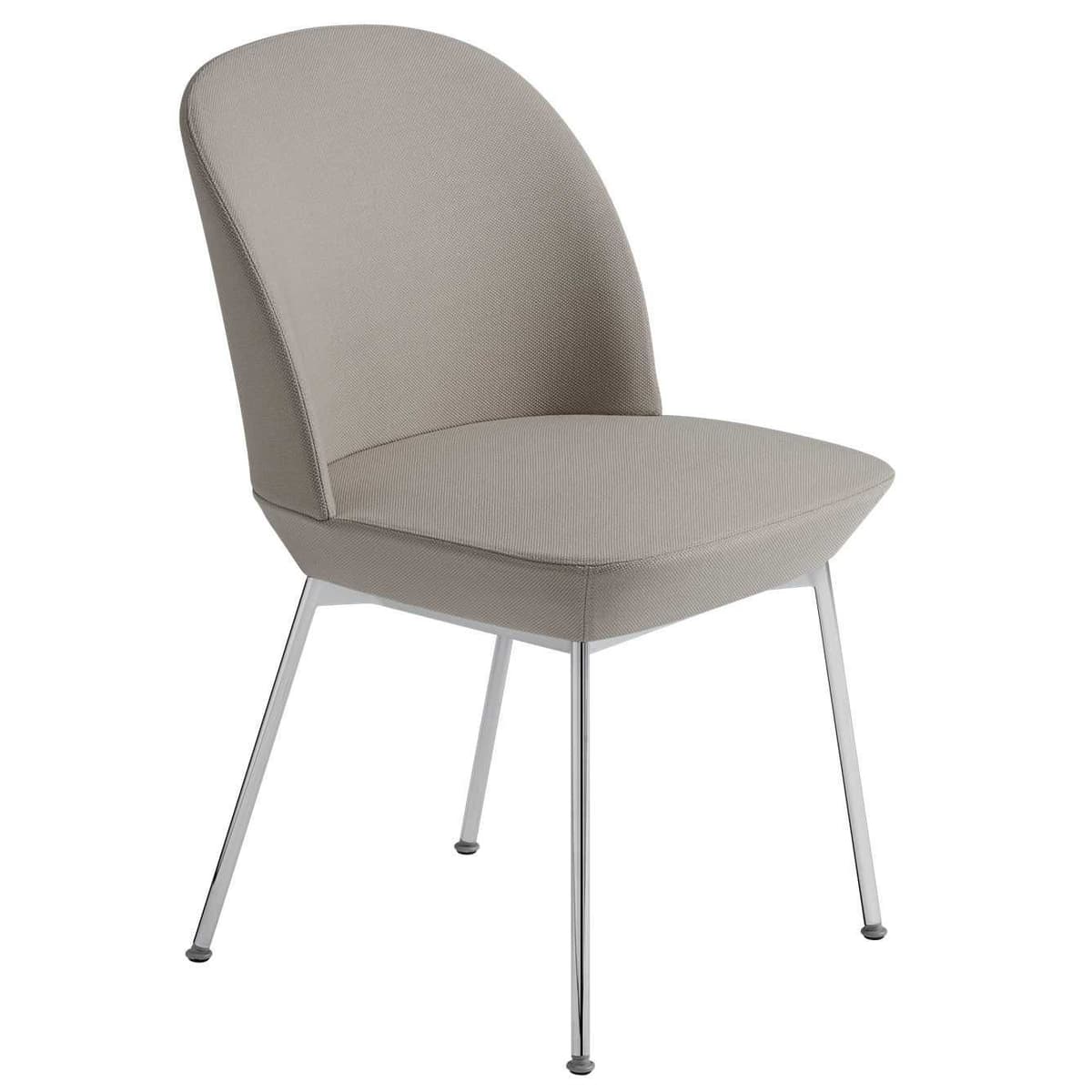 Muuto Oslo Side Stoel Chrome Steelcut 240