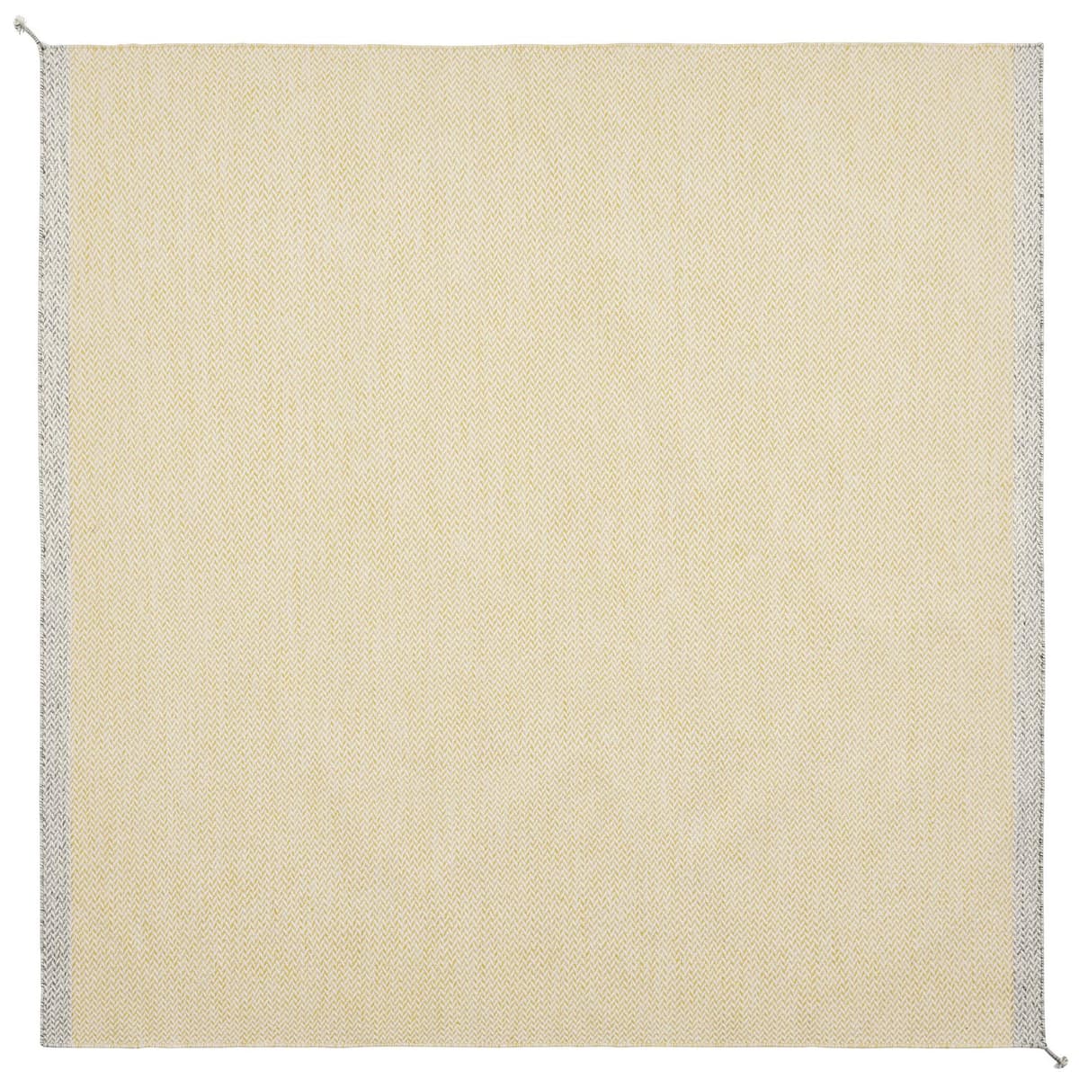 Muuto Ply Vloerkleed 240x240 Yellow