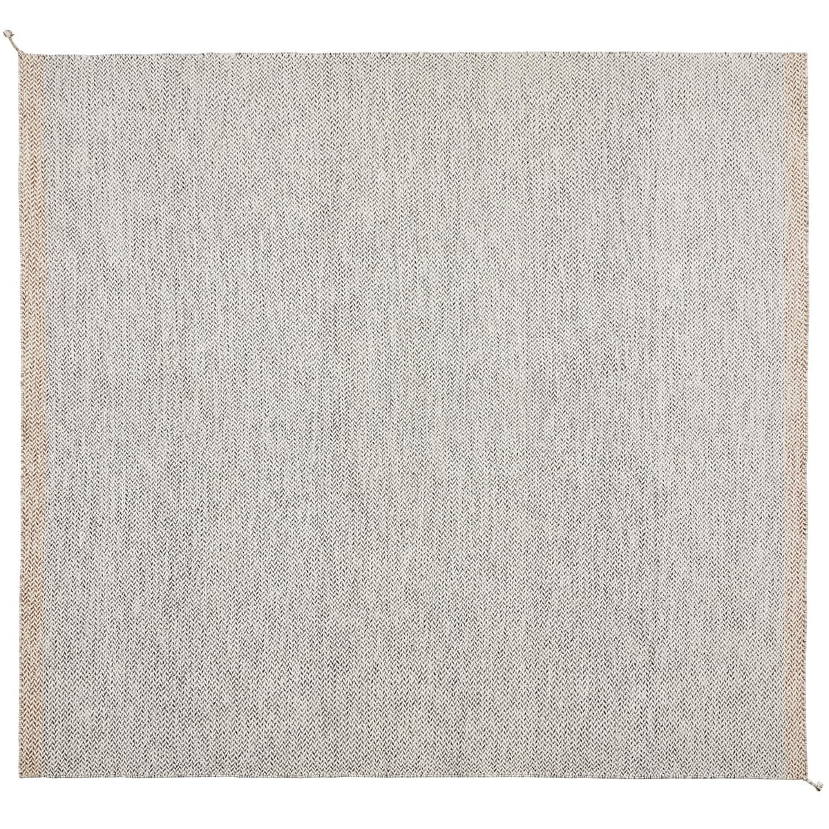 Muuto Ply Vloerkleed 280x280 Black/White