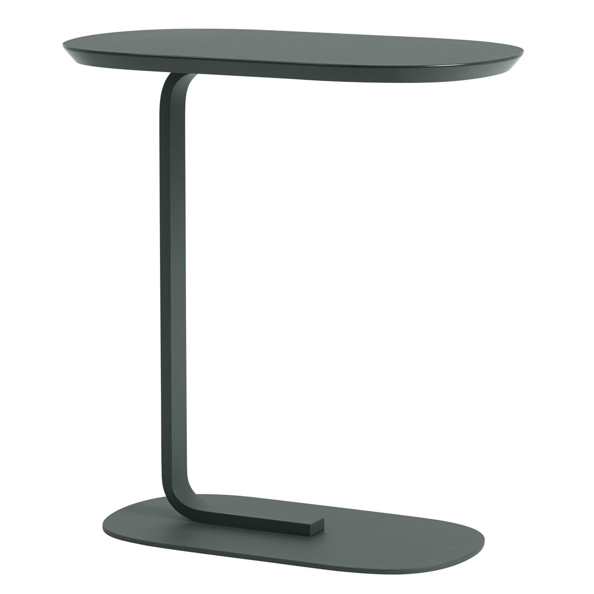 Muuto Relate Bijzettafel 60.5 Donkergroen