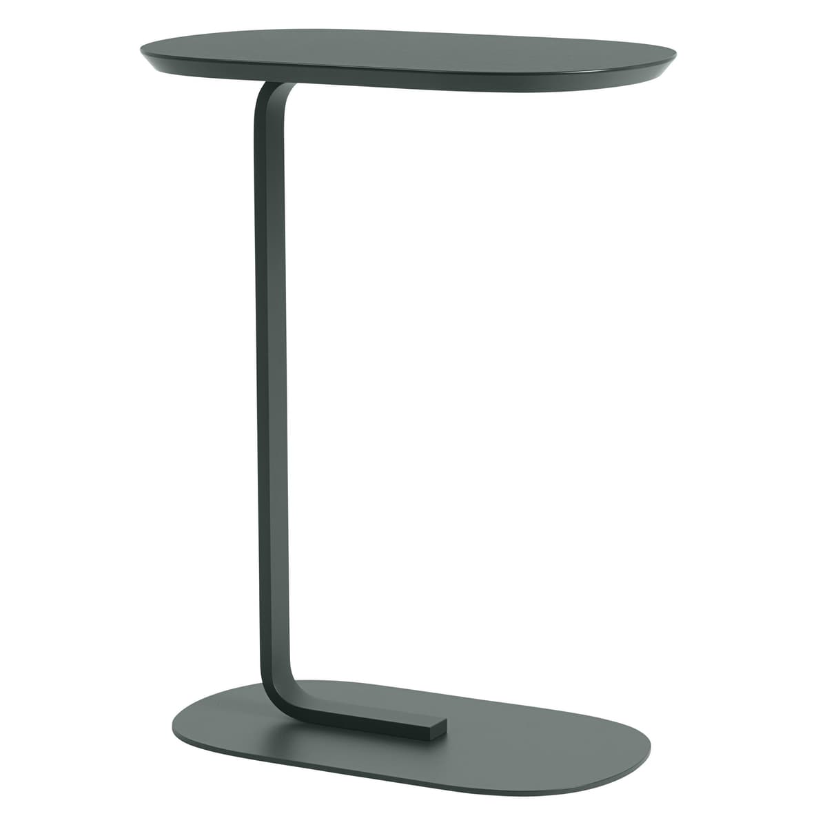 Muuto Relate Bijzettafel 73.5 Donkergroen