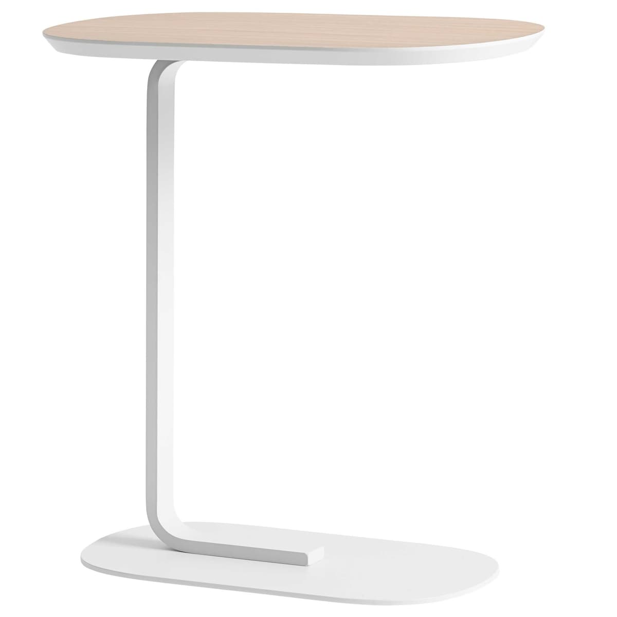 Muuto Relate Bijzettafel 60.5 Oak/Off-White