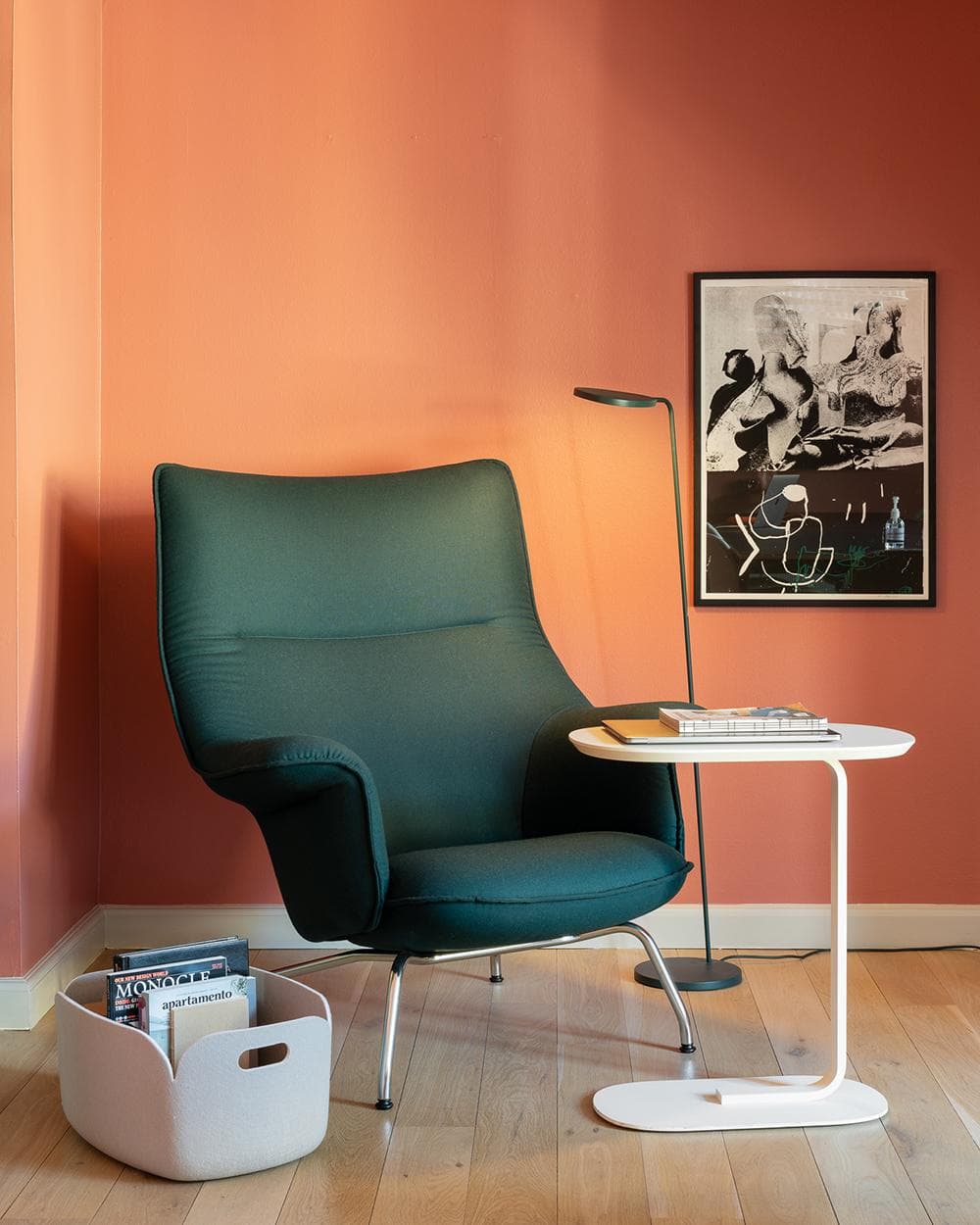 Muuto Relate Bijzettafel 60.5 Blue Grey thumbnail 3