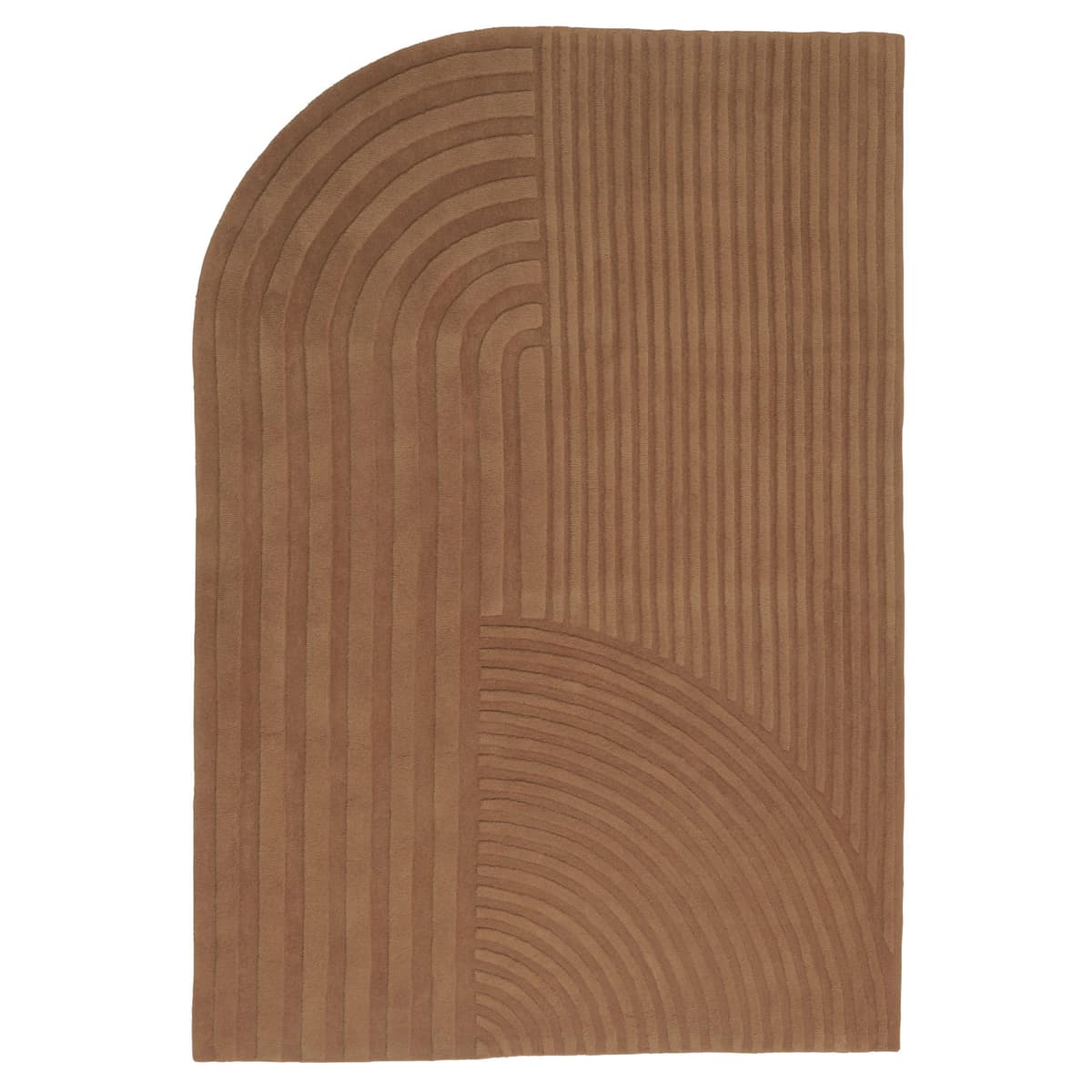 Muuto Relevo Vloerkleed 240x170 Burnt Orange