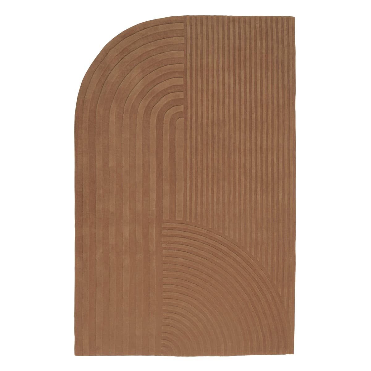 Muuto Relevo Vloerkleed 300x200 Burnt Orange