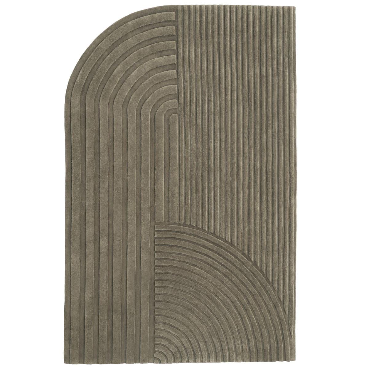Muuto Relevo Vloerkleed 300x200 Taupe