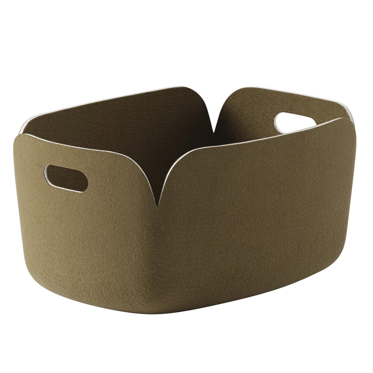 Muuto Restore Opbergmand 48x35 Brown Green