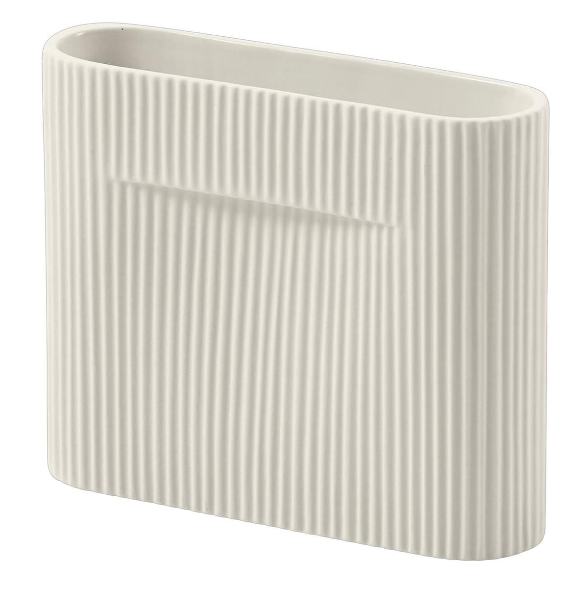 Muuto Ridge Vaas H17 Off-white