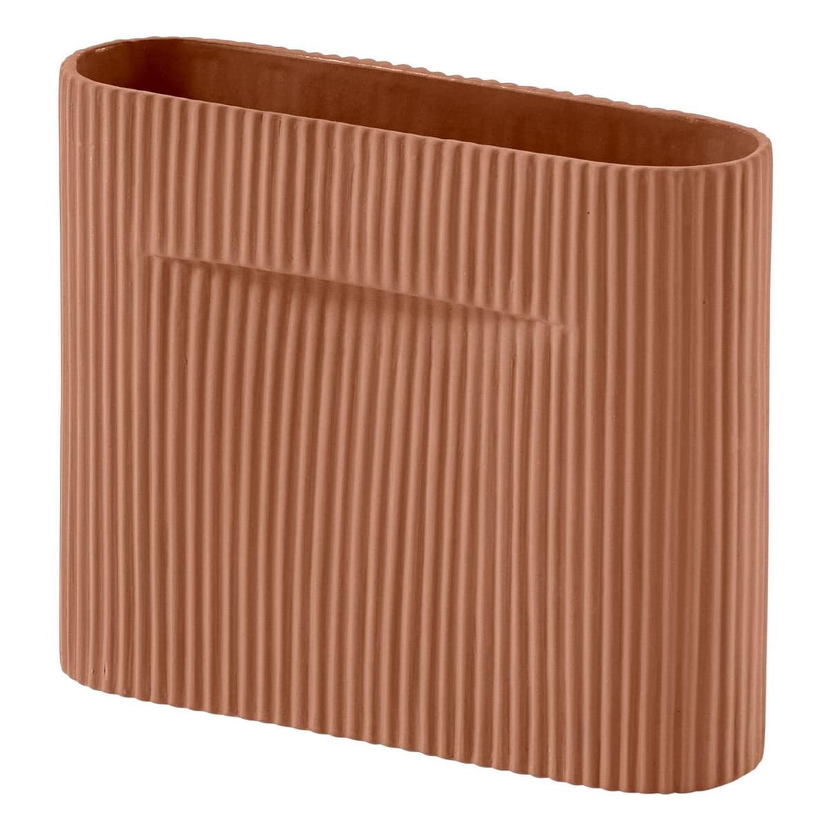 Muuto Ridge Vaas H17 Terrracotta