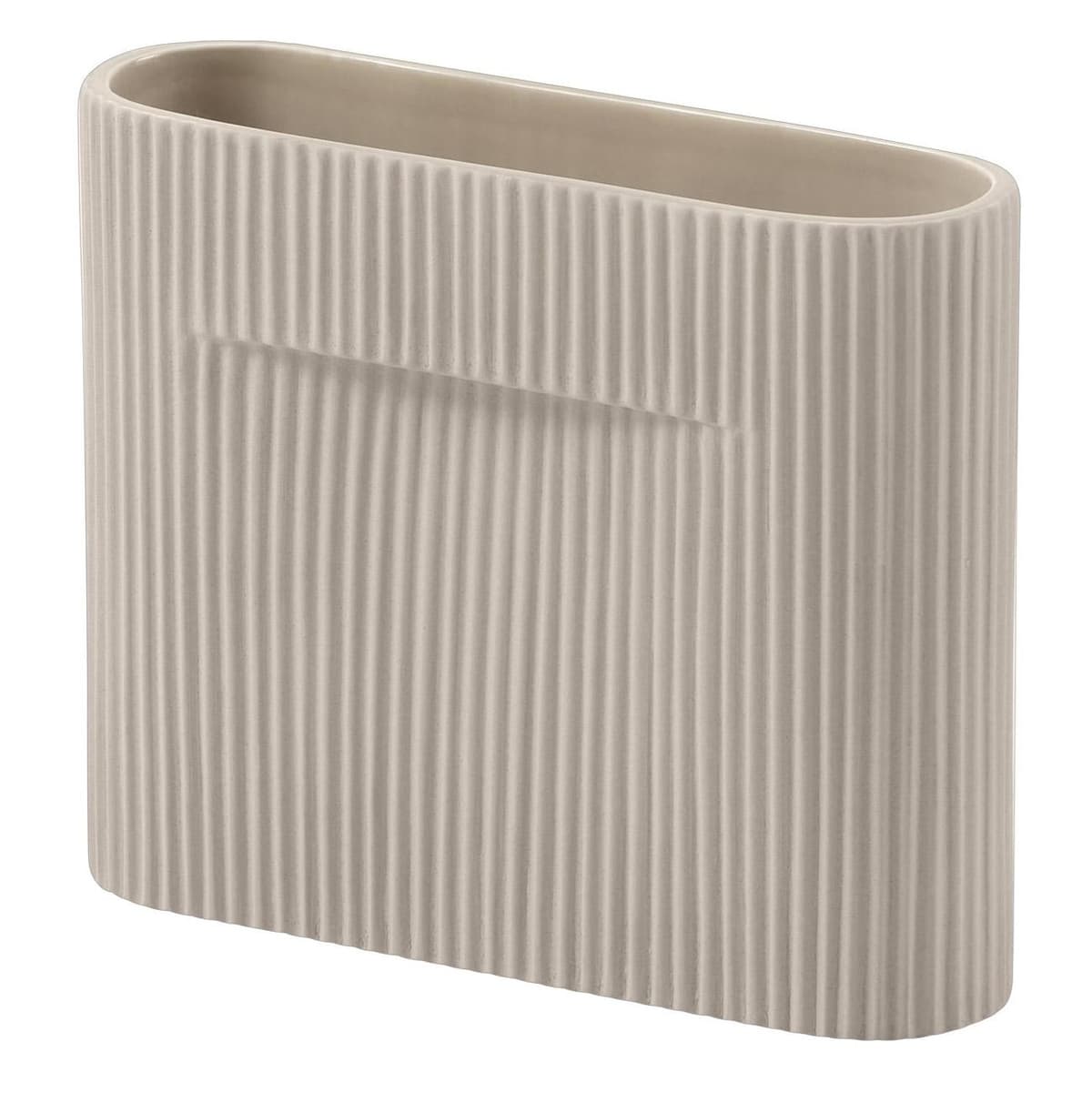 Muuto Ridge Vaas H17 Beige