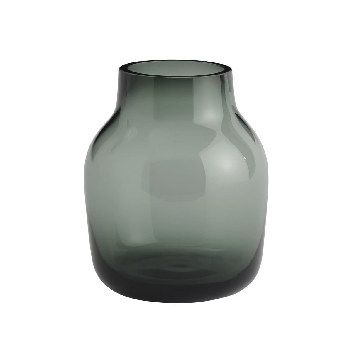 Muuto Silent Vaas 11 Dark Green