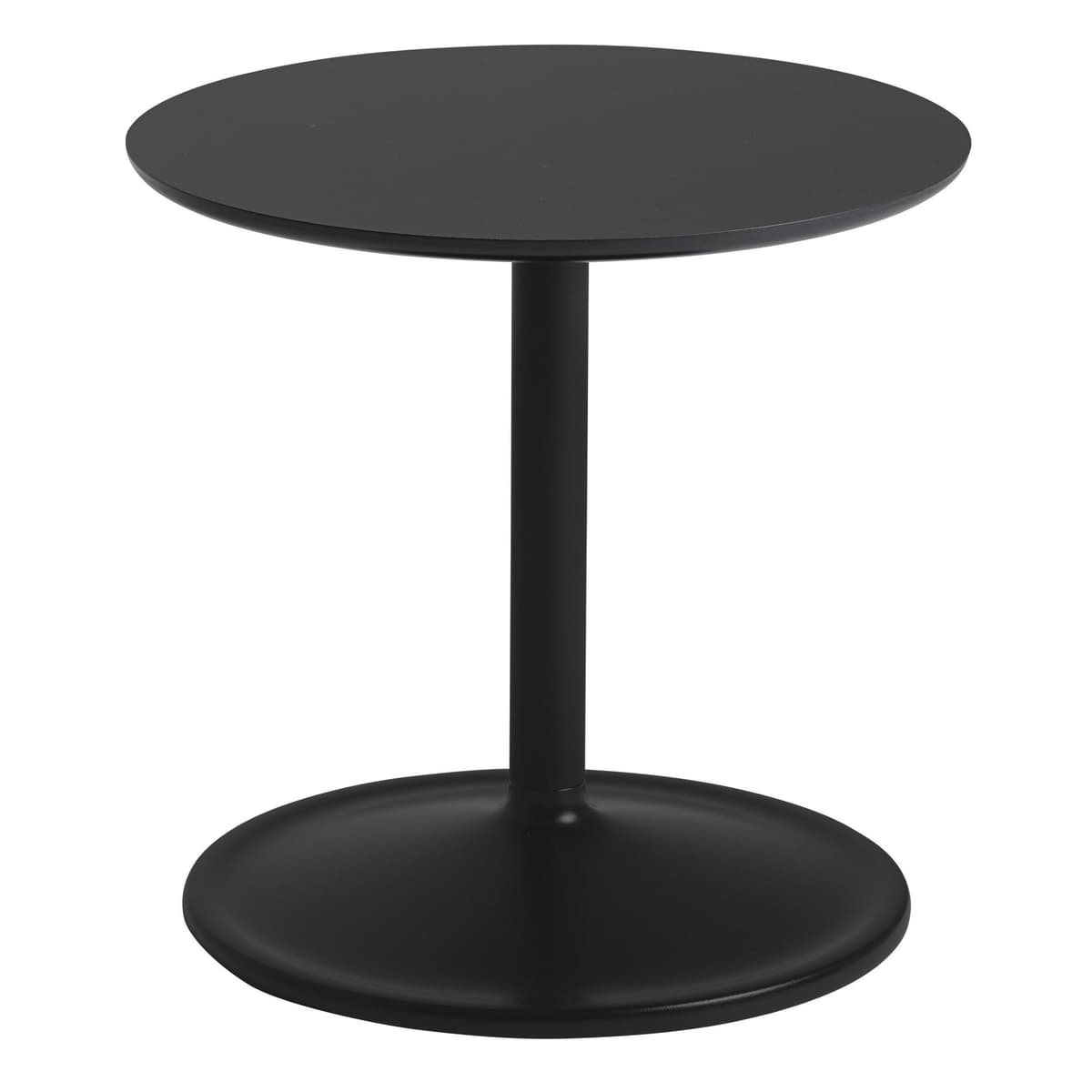 Muuto Soft Bijzettafel 41x40 Zwart