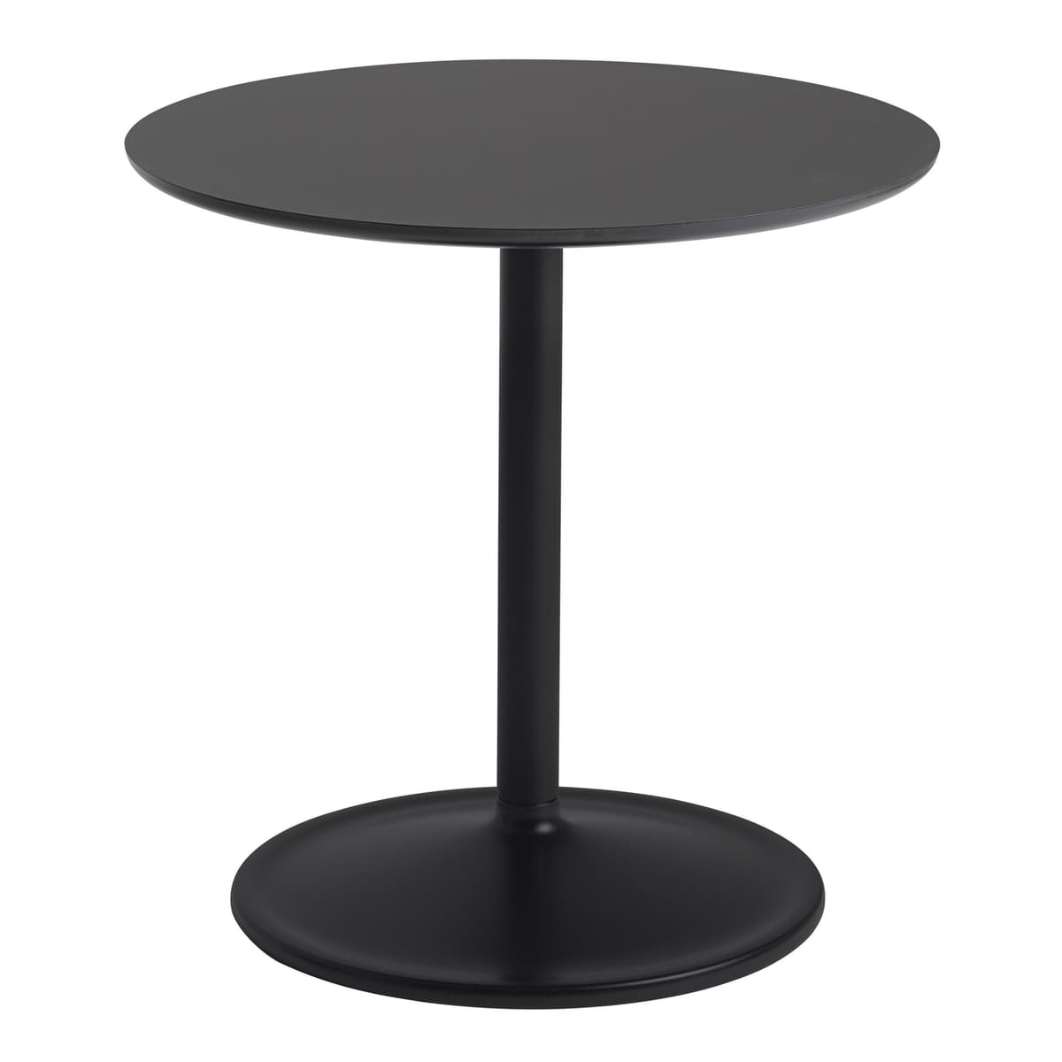 Muuto Soft Bijzettafel 48x48 Zwart