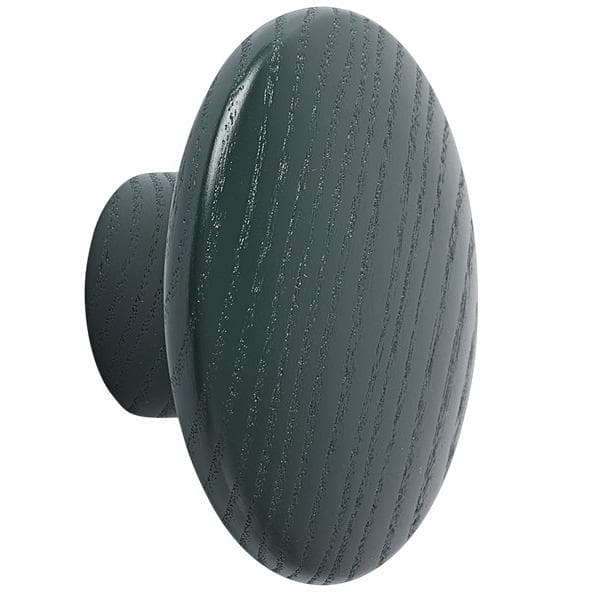 Muuto The Dots Haak 6.5cm Dark Green