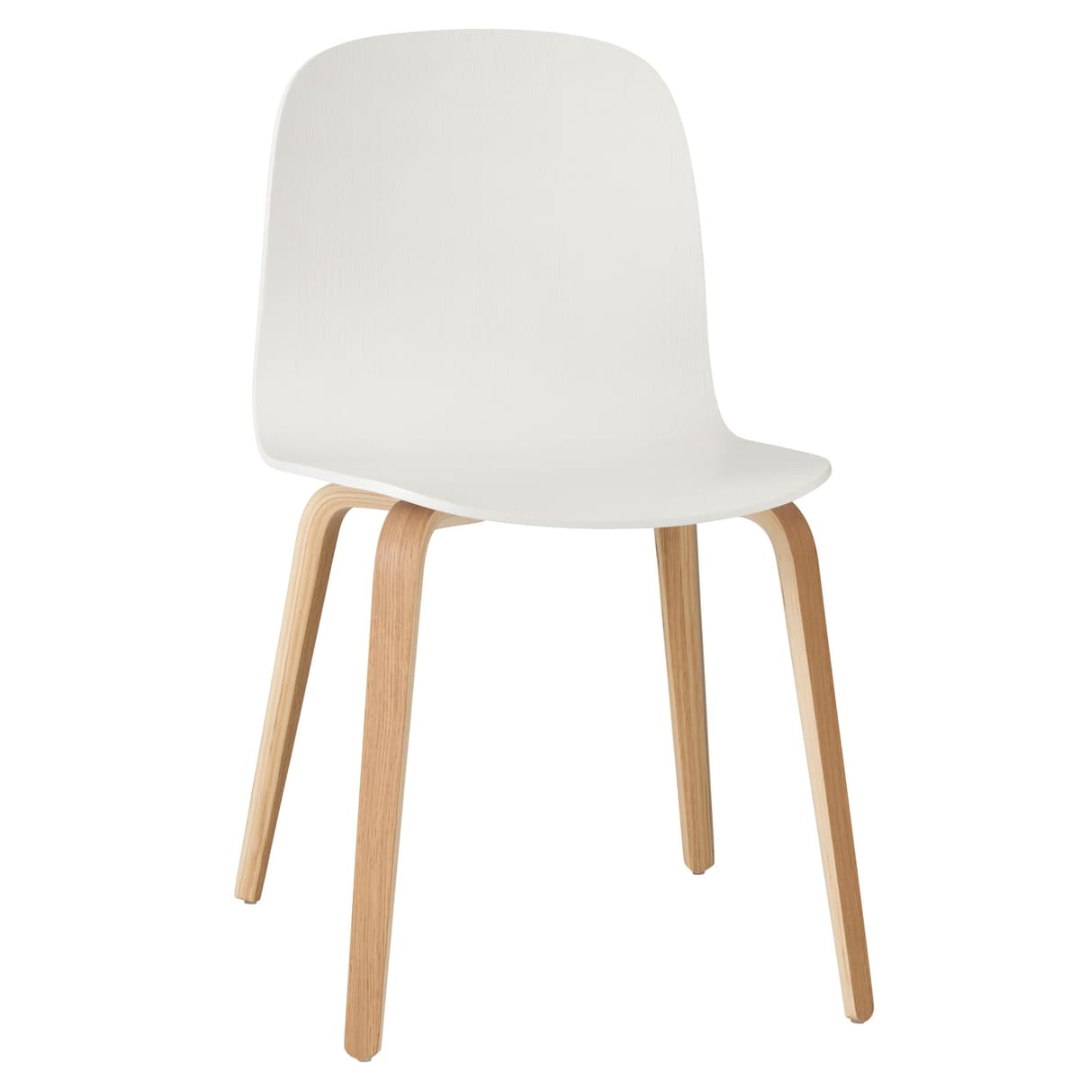 Muuto Visu Wood Stoel Oak/white
