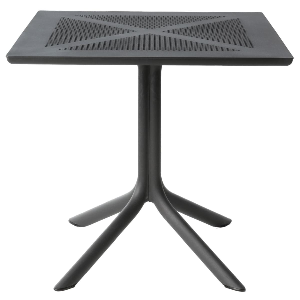 Nardi Clipx Tuintafel 70x70 Anthracite