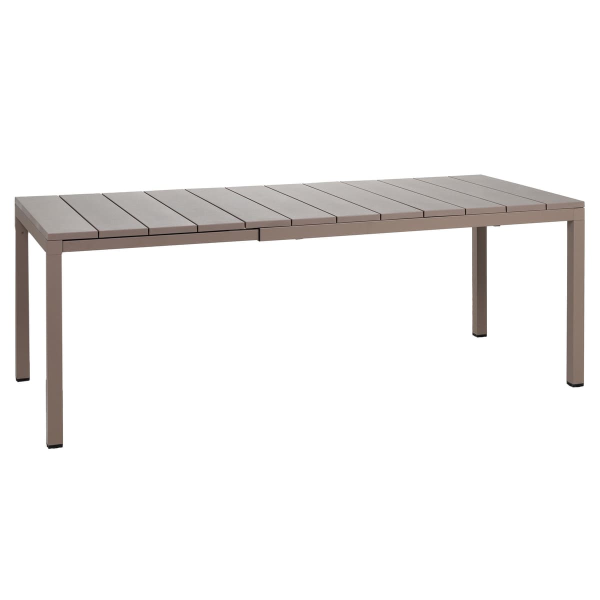 Nardi Rio Uitschuifbare Tuintafel 140/210x100 Tortora