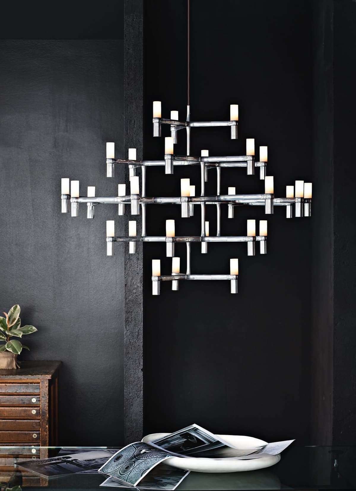 Nemo Crown Major Kroonluchter Gepolijst Aluminium thumbnail 2