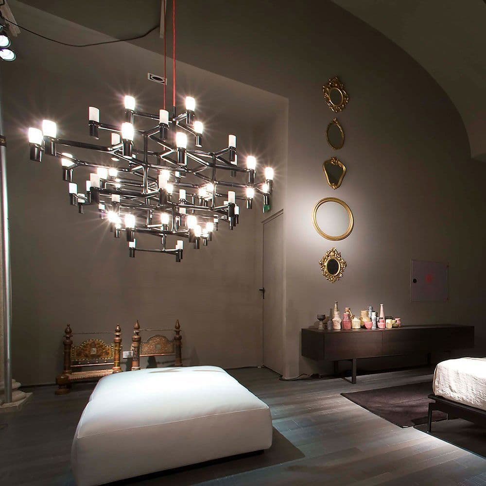 Nemo Crown Major Kroonluchter Gepolijst Aluminium thumbnail 3