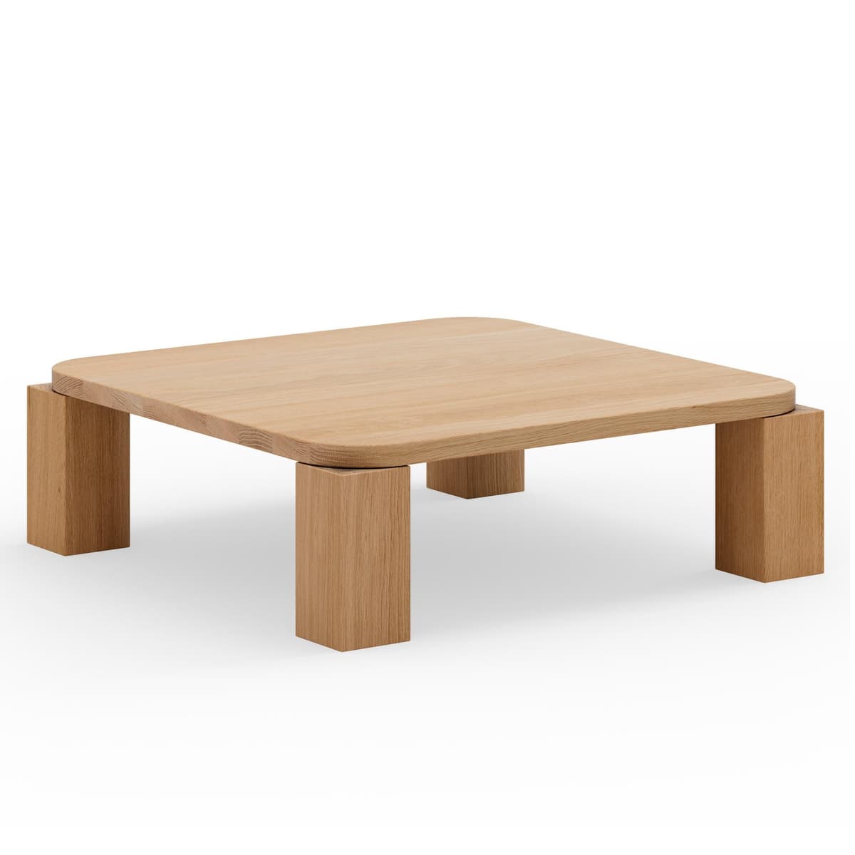 New Works Atlas Salontafel 82x82 Naturel Eiken