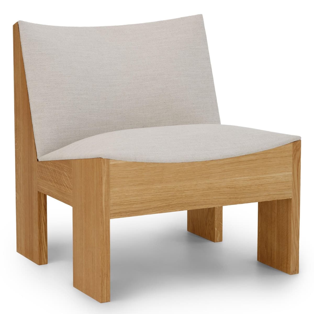 New Works Tenon Fauteuil Naturel Eiken Romo Ruskin Quill