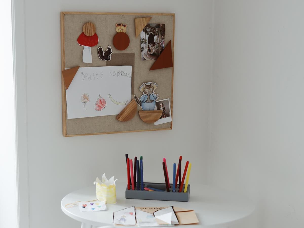 Nofred Noticeboard Magneetbord Incl 3 Magneten Sand thumbnail 2