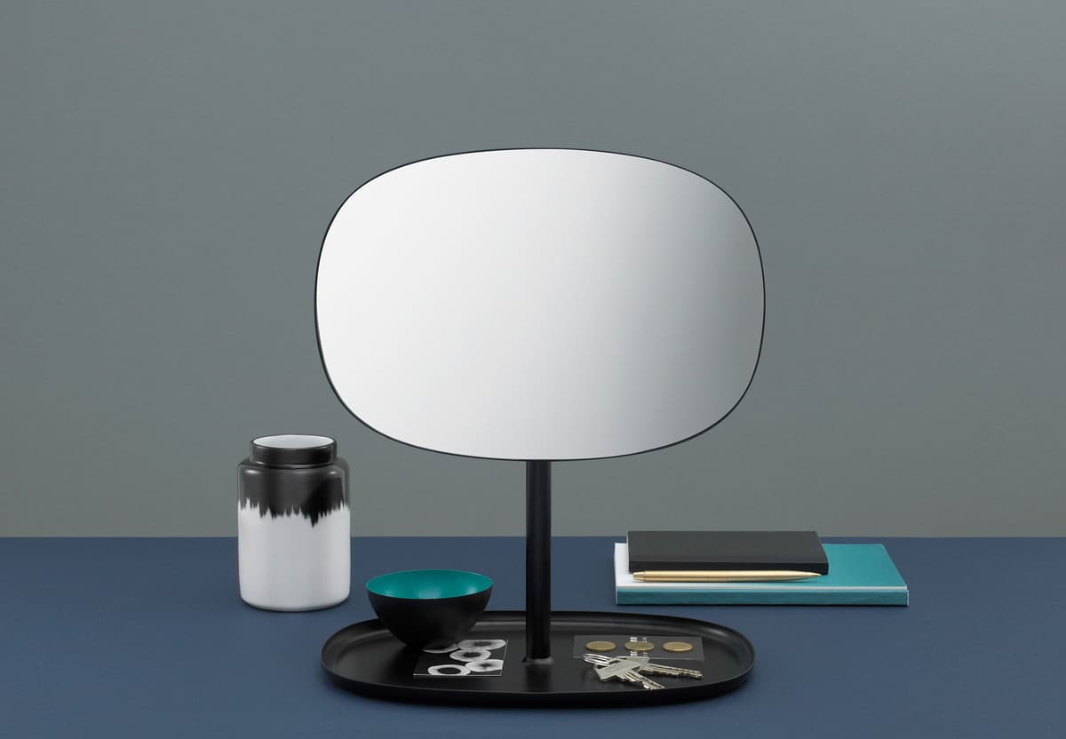 Normann Copenhagen Flip Mirror Spiegel Wit thumbnail 3