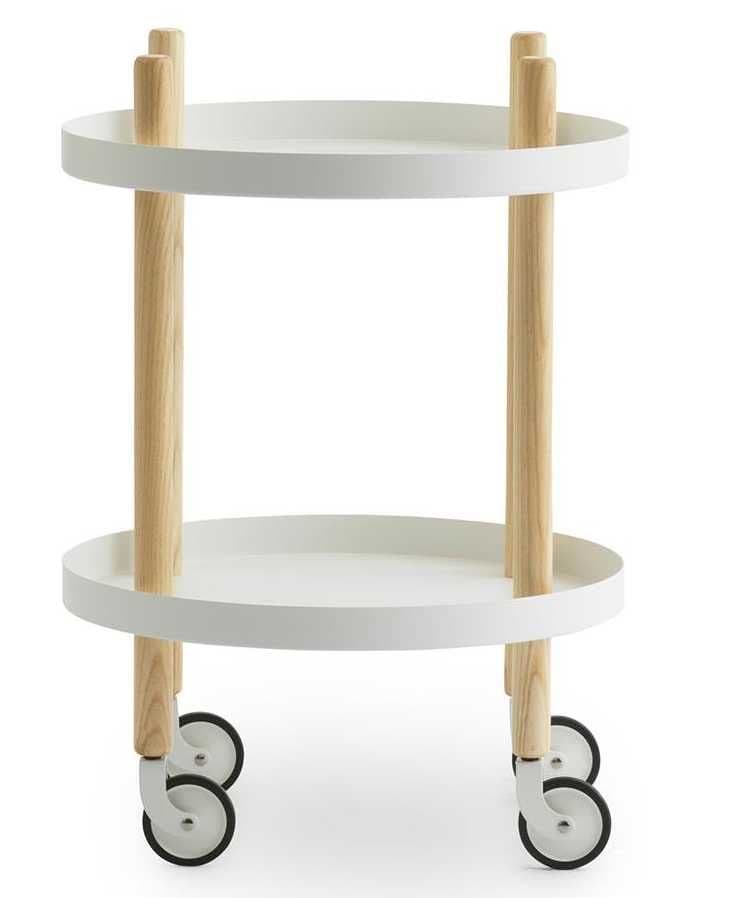 Normann Copenhagen Block Trolley 45 Wit