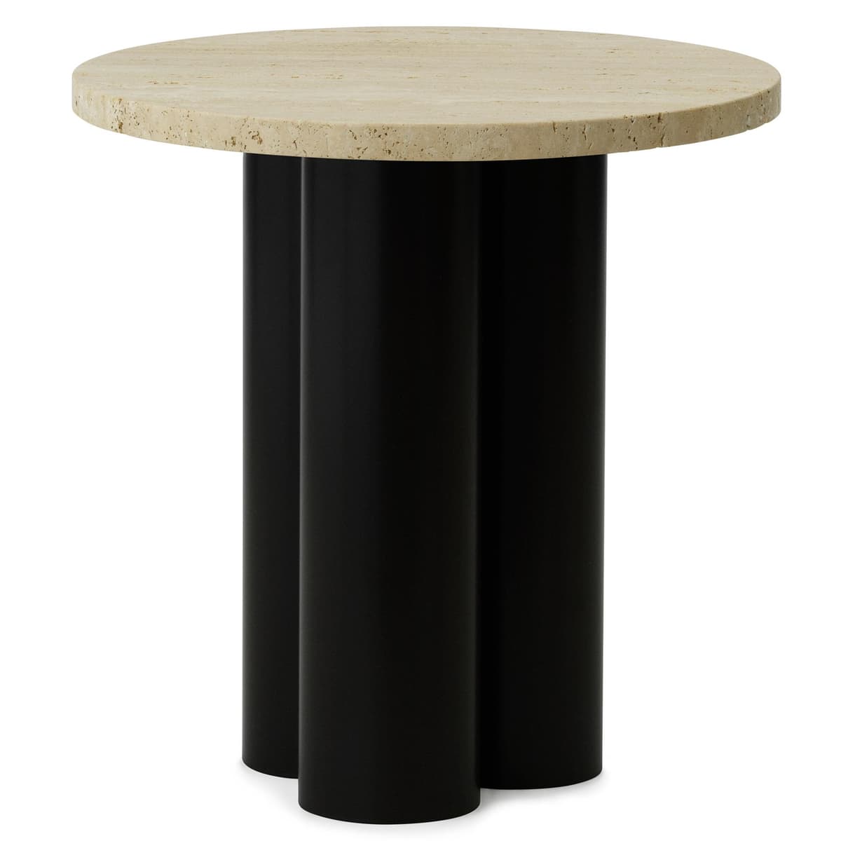Normann Copenhagen Dit Bijzettafel Brown Travertine Light