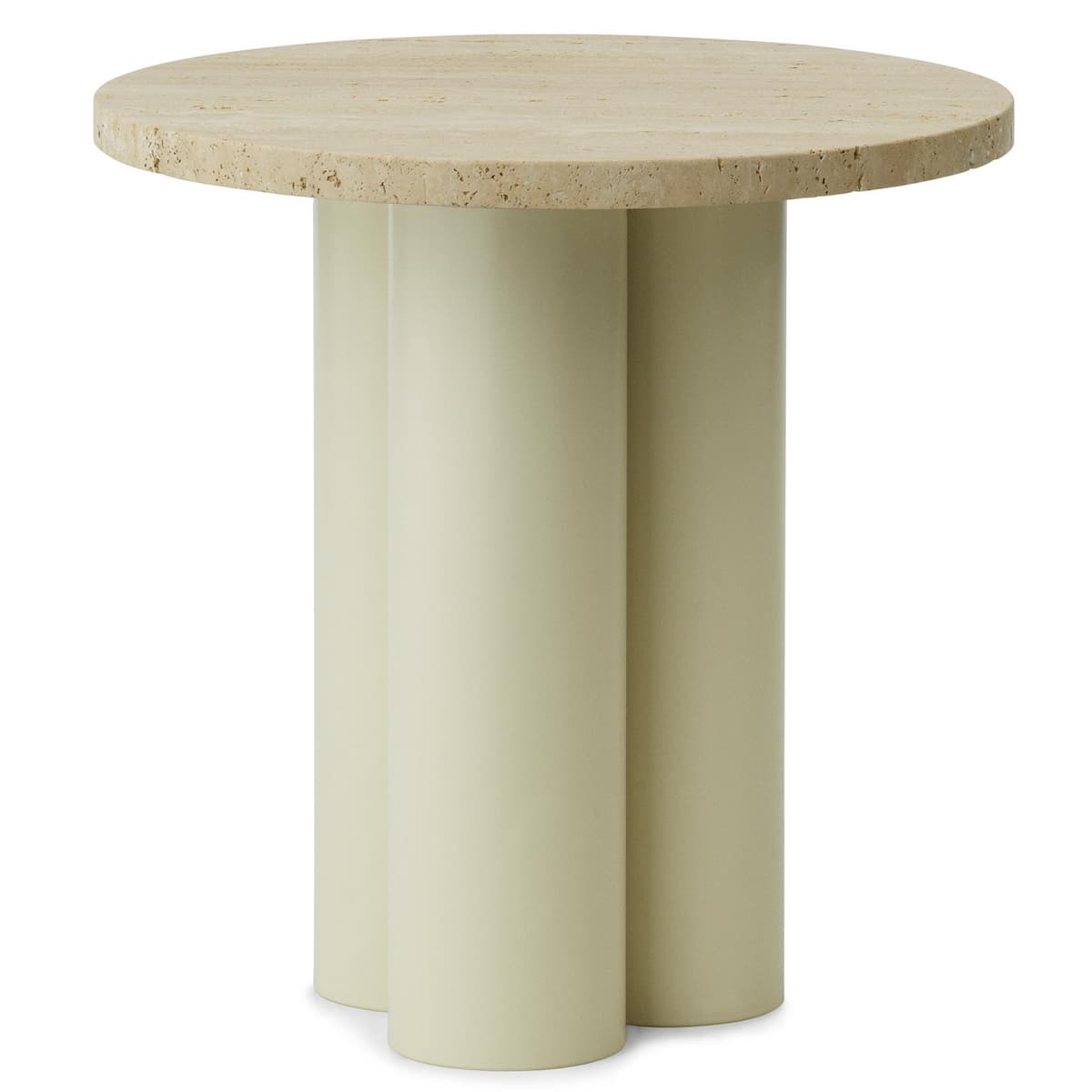 Normann Copenhagen Dit Bijzettafel Sand Travertine Light