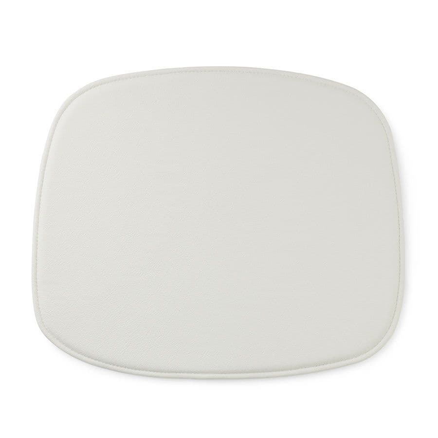 Normann Copenhagen Form Zitkussen Leder Wit