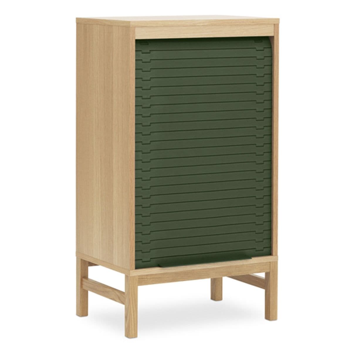 Normann Copenhagen Jalousi Cabinet Low Opbergkast Donkergroen