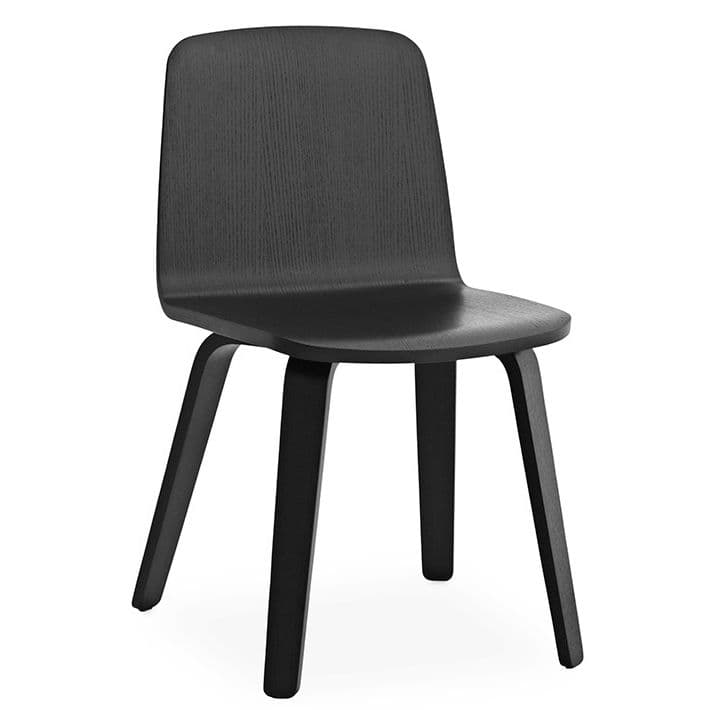 Normann Copenhagen Just Chair Oak Stoel Zwart