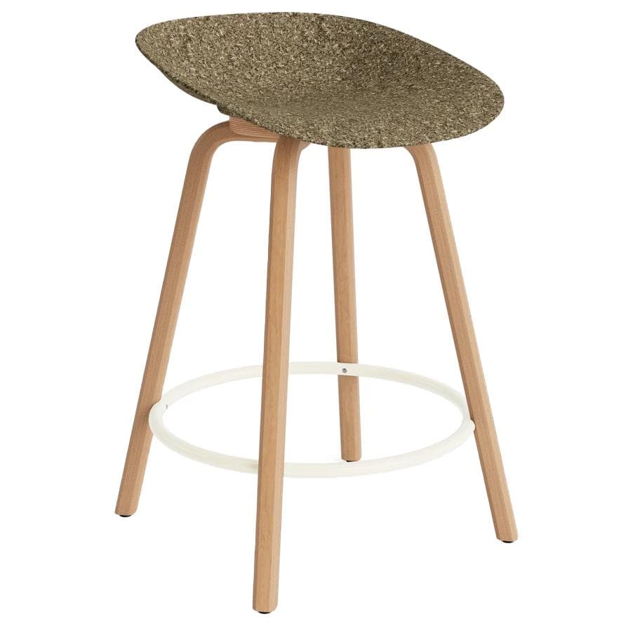 Normann Copenhagen Mat Barkruk 65 Cm Beuken Cream/Seaweed