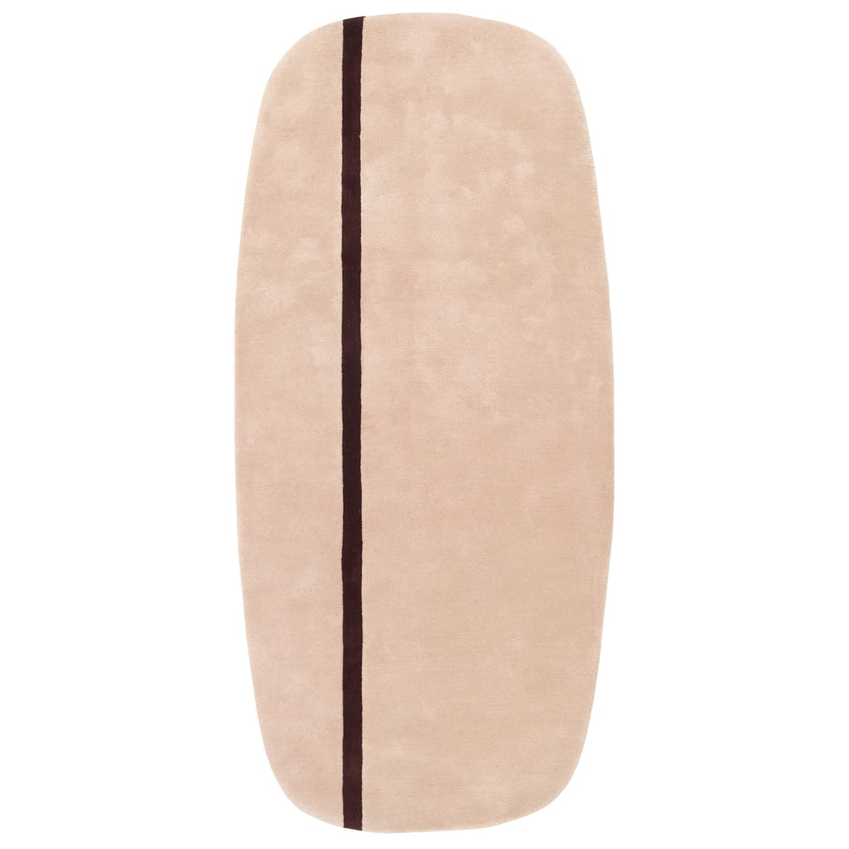 Normann Copenhagen Oona Vloerkleed Small Roze 200x90