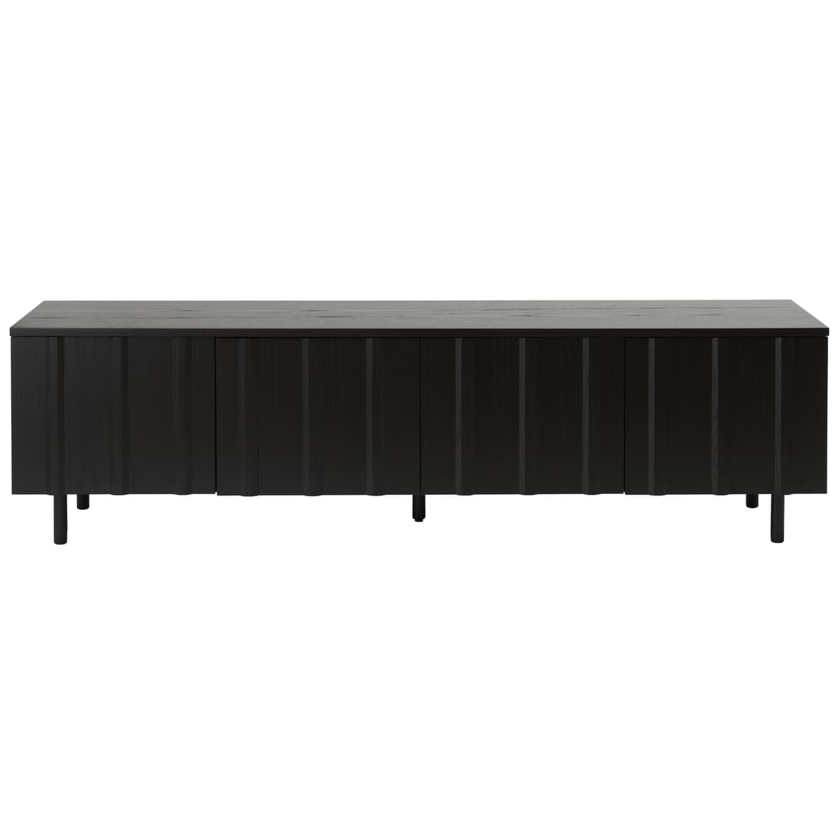 Normann Copenhagen Rib Dressoir Laag Soft Black