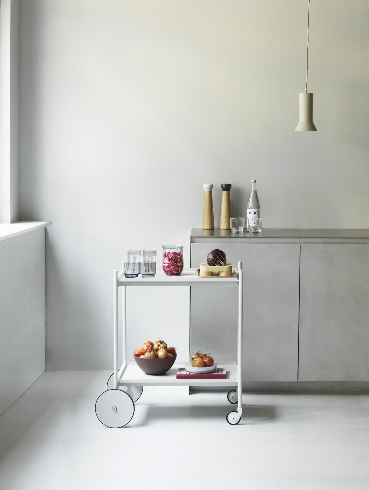 Normann Copenhagen Rul Trolley Burgundy thumbnail 2