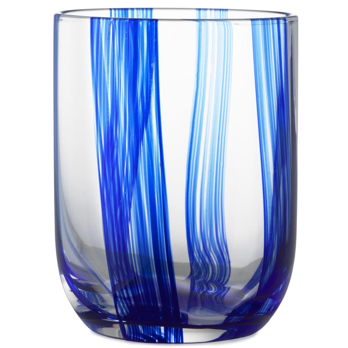 Normann Copenhagen Stripe Glas 39cl Blue Stripes