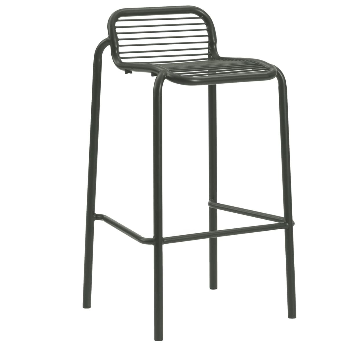 Normann Copenhagen Vig Barkruk 75 Donkergroen